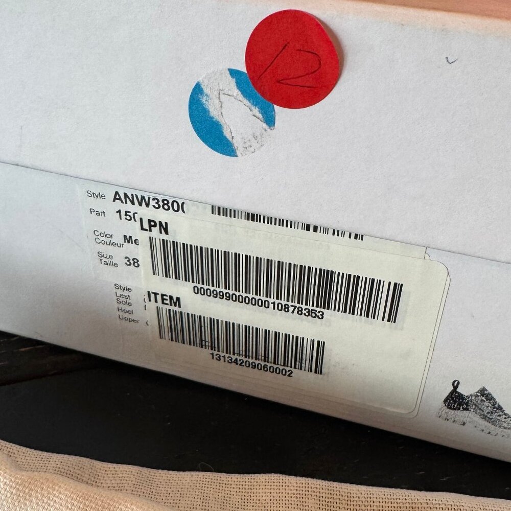 JW Anderson Multicolor Hiking Sneakers - Picture 4 of 7